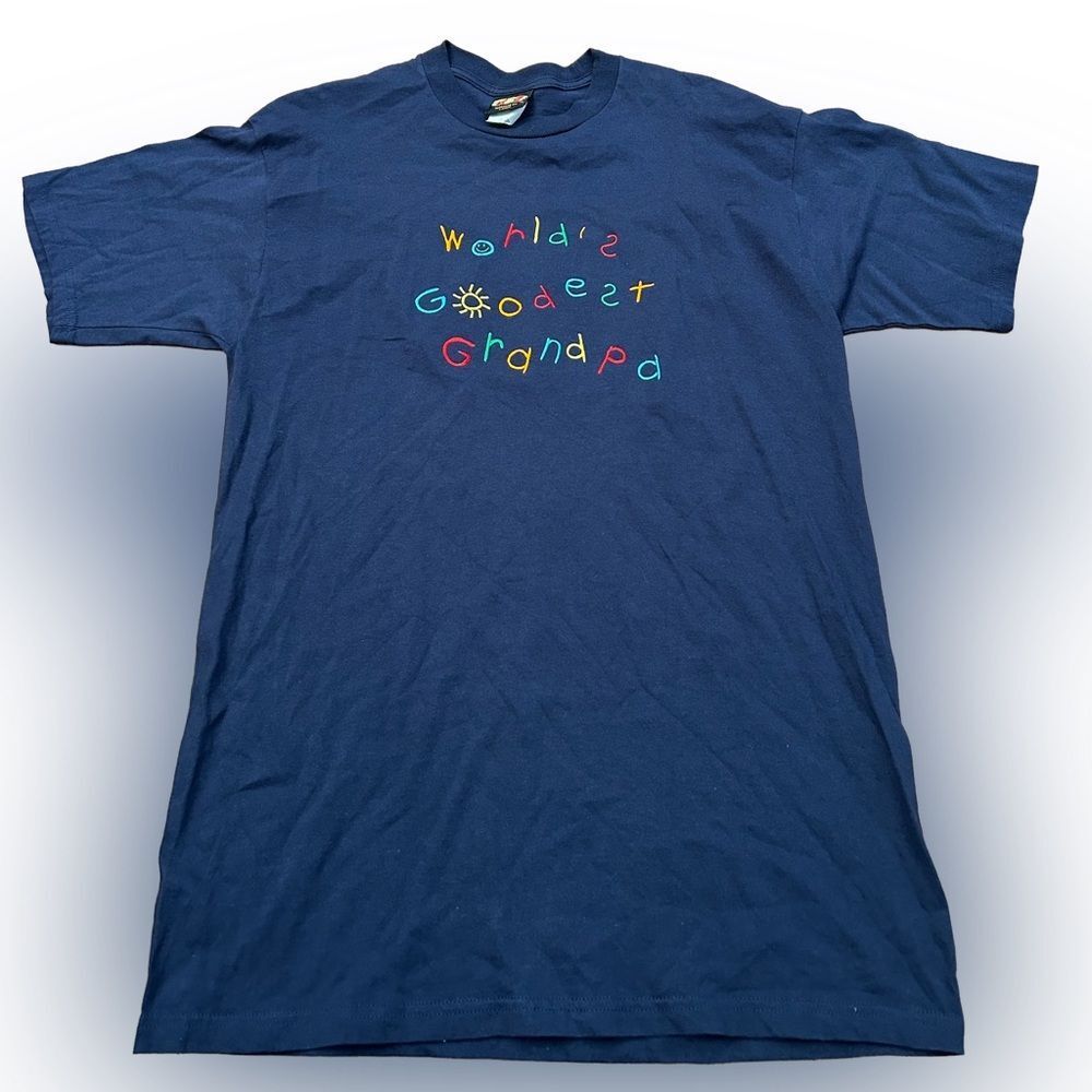 Vintage TSI World’s Goodest Grandpa Embroidered T-shirt